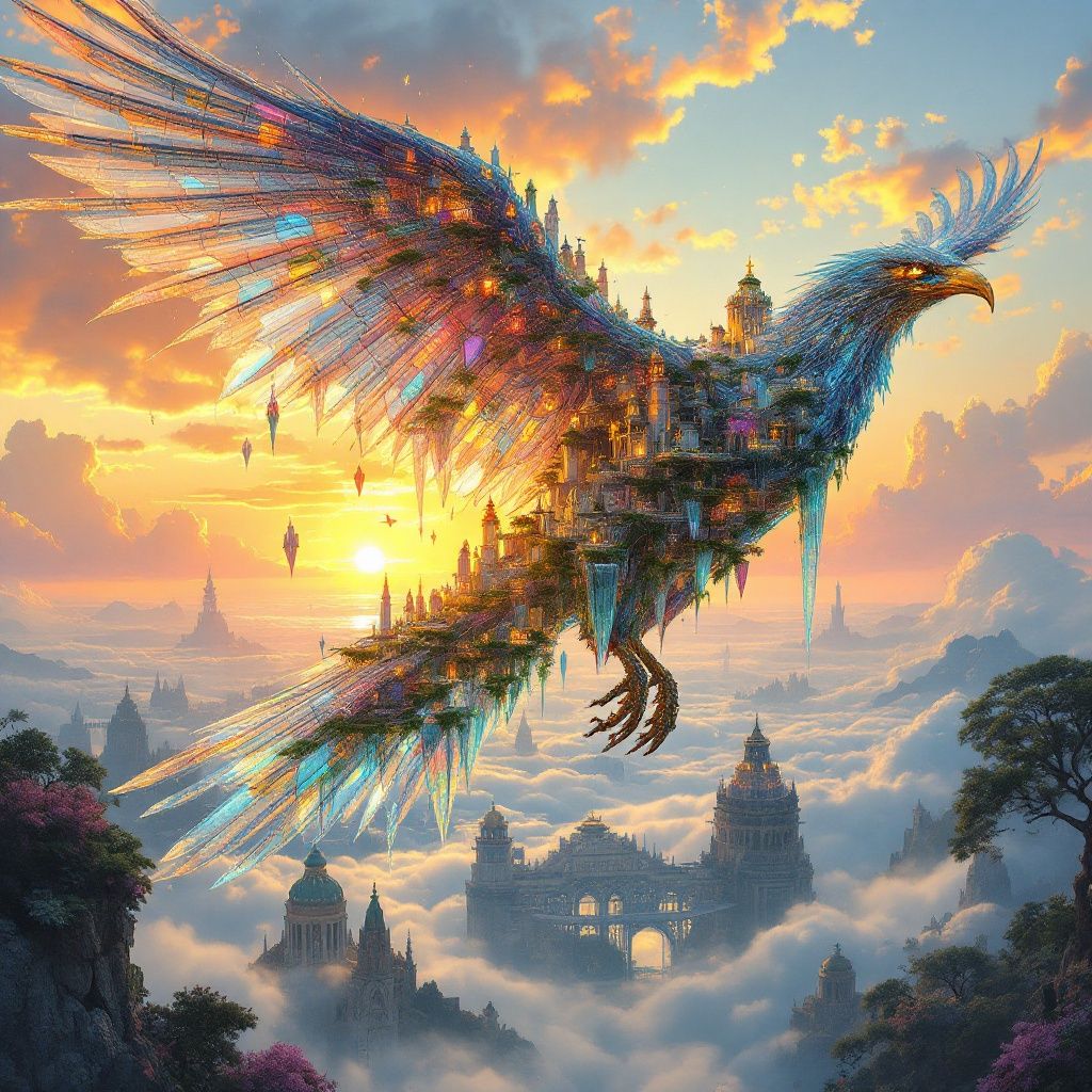 Bird City (Flux Pro 1.1)