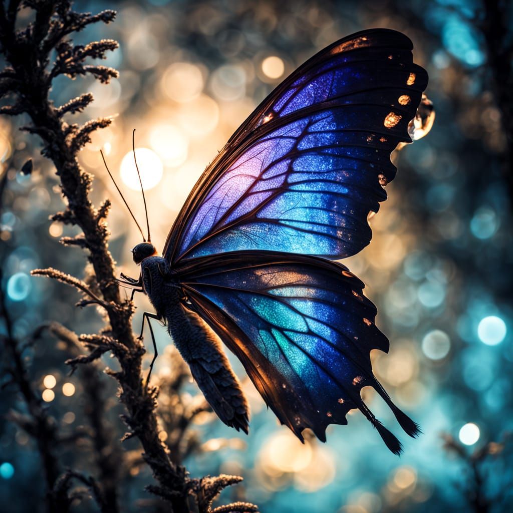 Shimmering Wings  by @Mellow