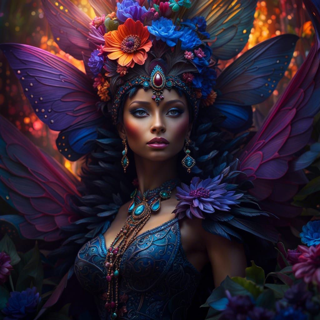 Faerie Queen - AI Generated Artwork - NightCafe Creator