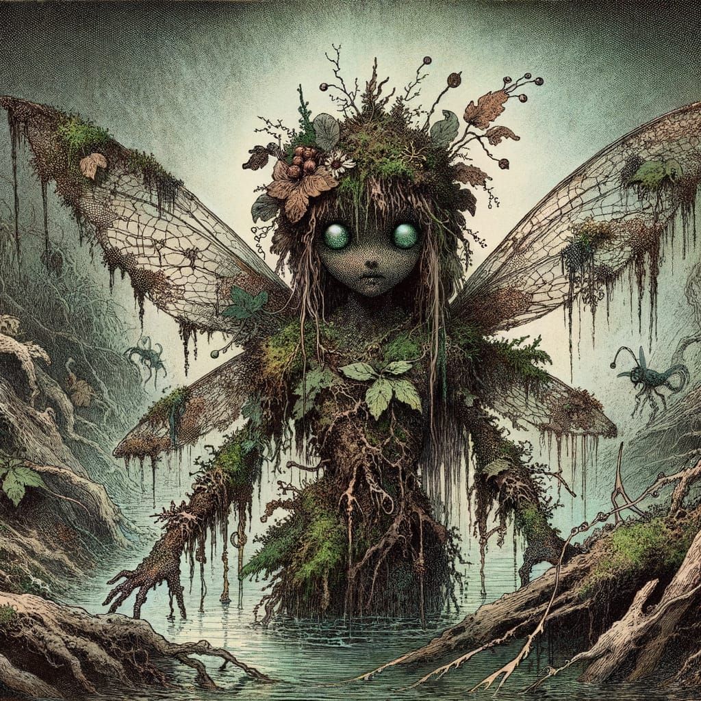 Bog fairy   by @Amber Alder
