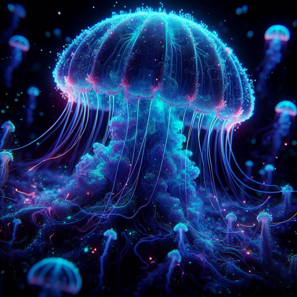 Close up of a Jellyfish
