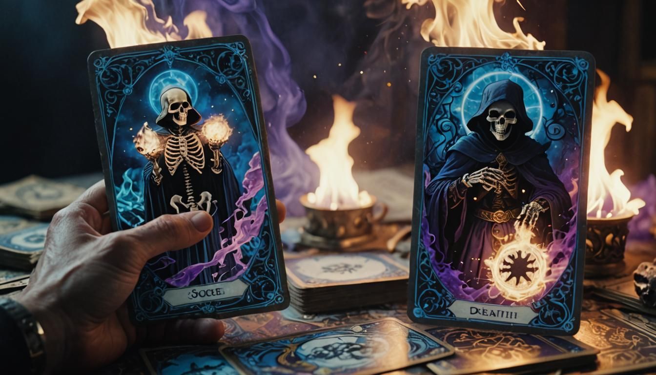 fantasy tarot cards  by @PatrickF