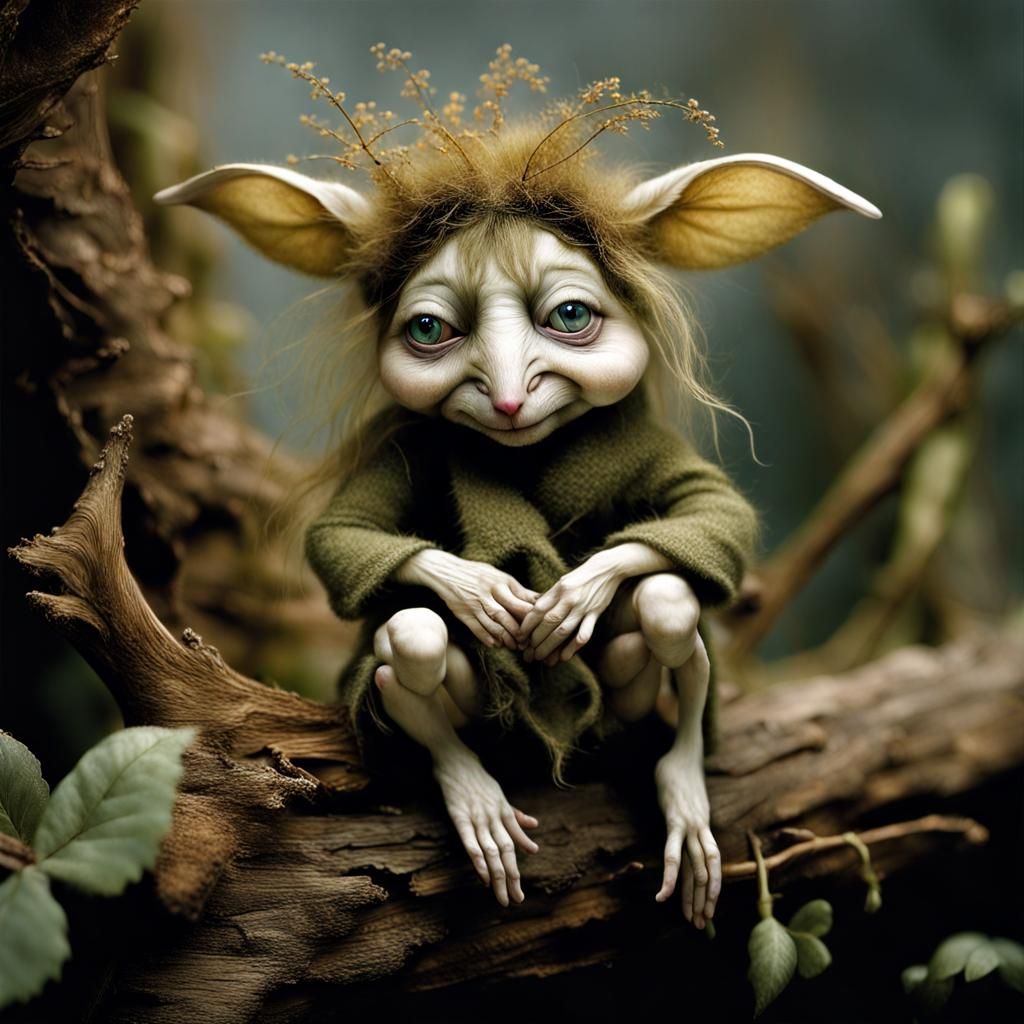 cute woodsprite - AI Generated Artwork - NightCafe Creator