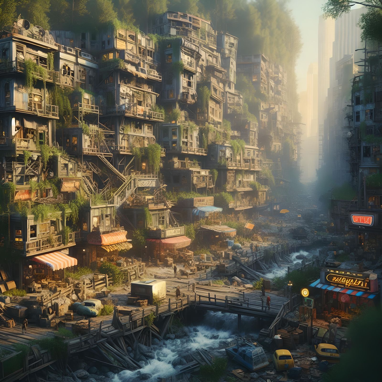Post Apocalyptic Life rebuilds