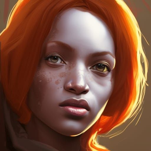 African Rose Granger-Weasley - AI Generated Artwork - NightCafe Creator