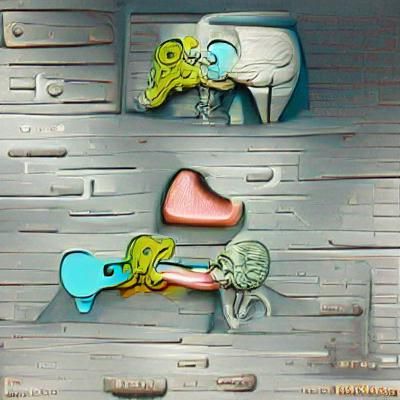 SpongeBob and squidward kissing