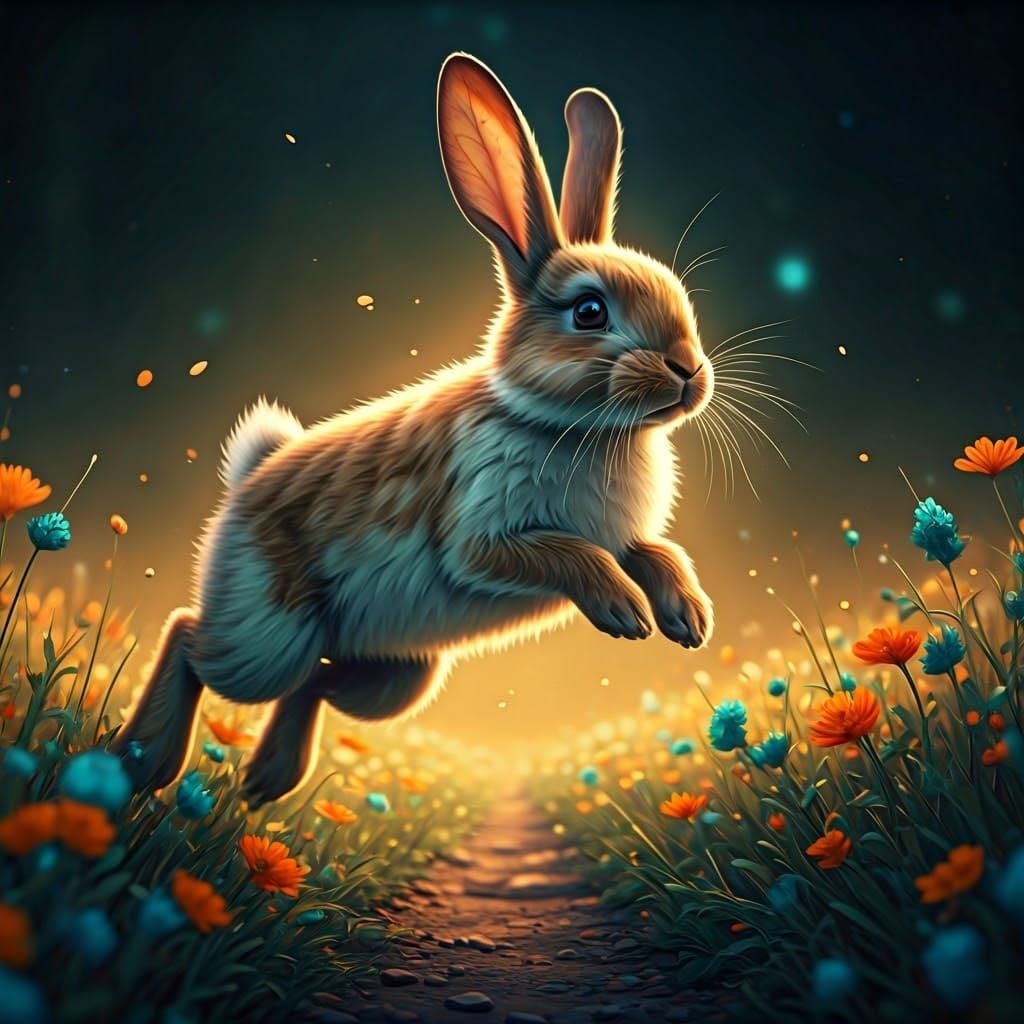Hop hop  by @Blackbird