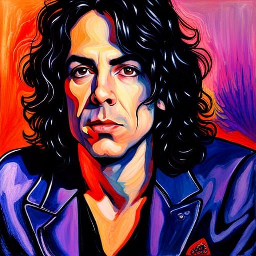 Paul Stanley - AI Generated Artwork - NightCafe Creator