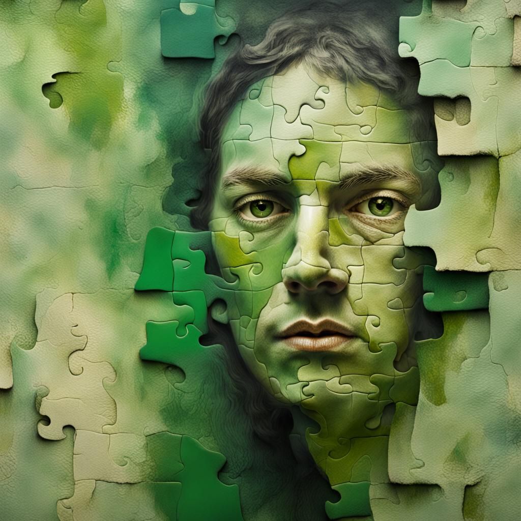 Ethereal Portrait, Blending Reality and Abstraction