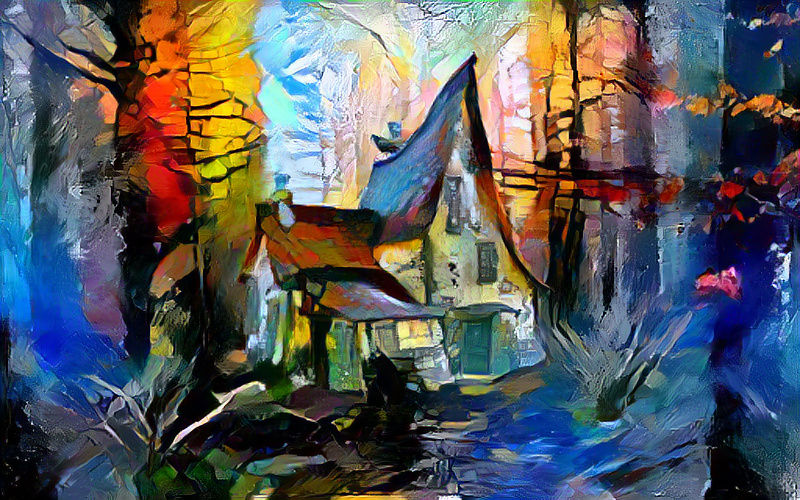 little house in the woods 