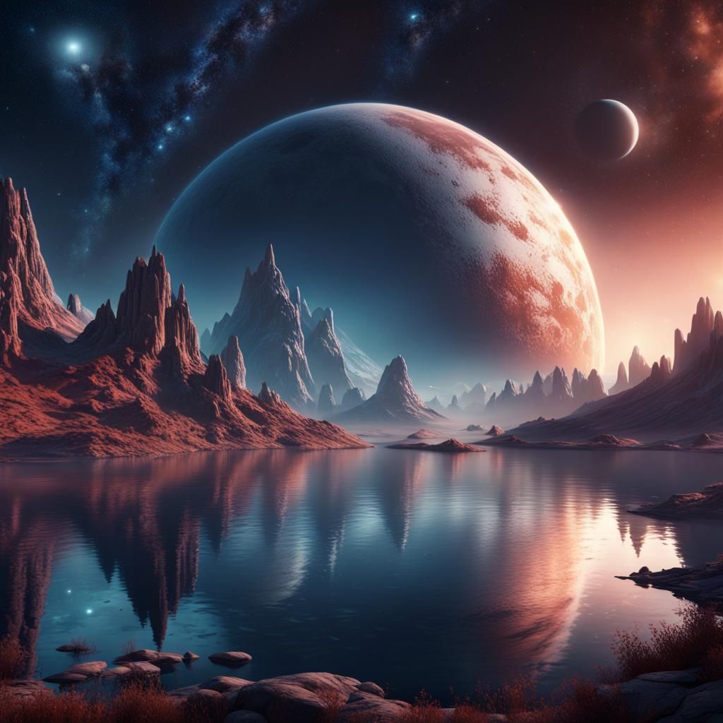 Planetrise  by @DustyLoft