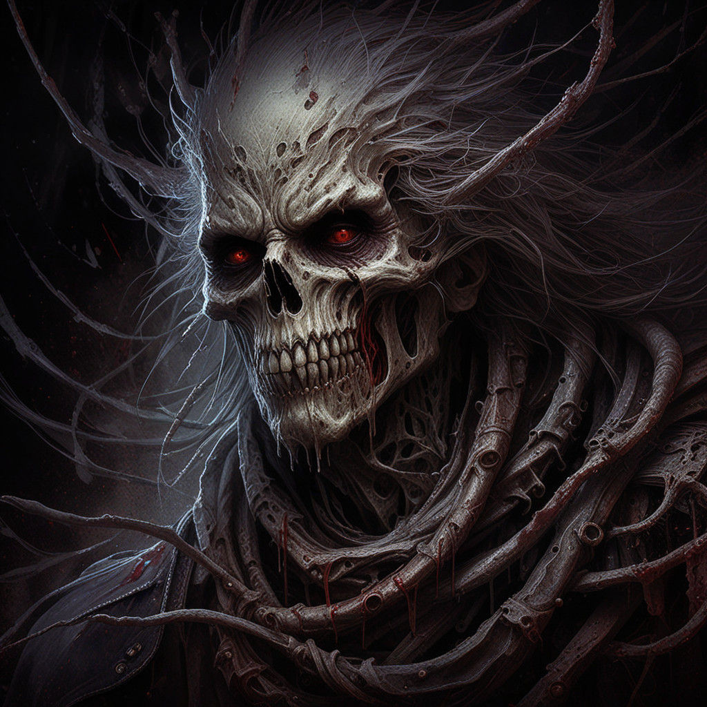 Gothic Horror Figure in Victorian London