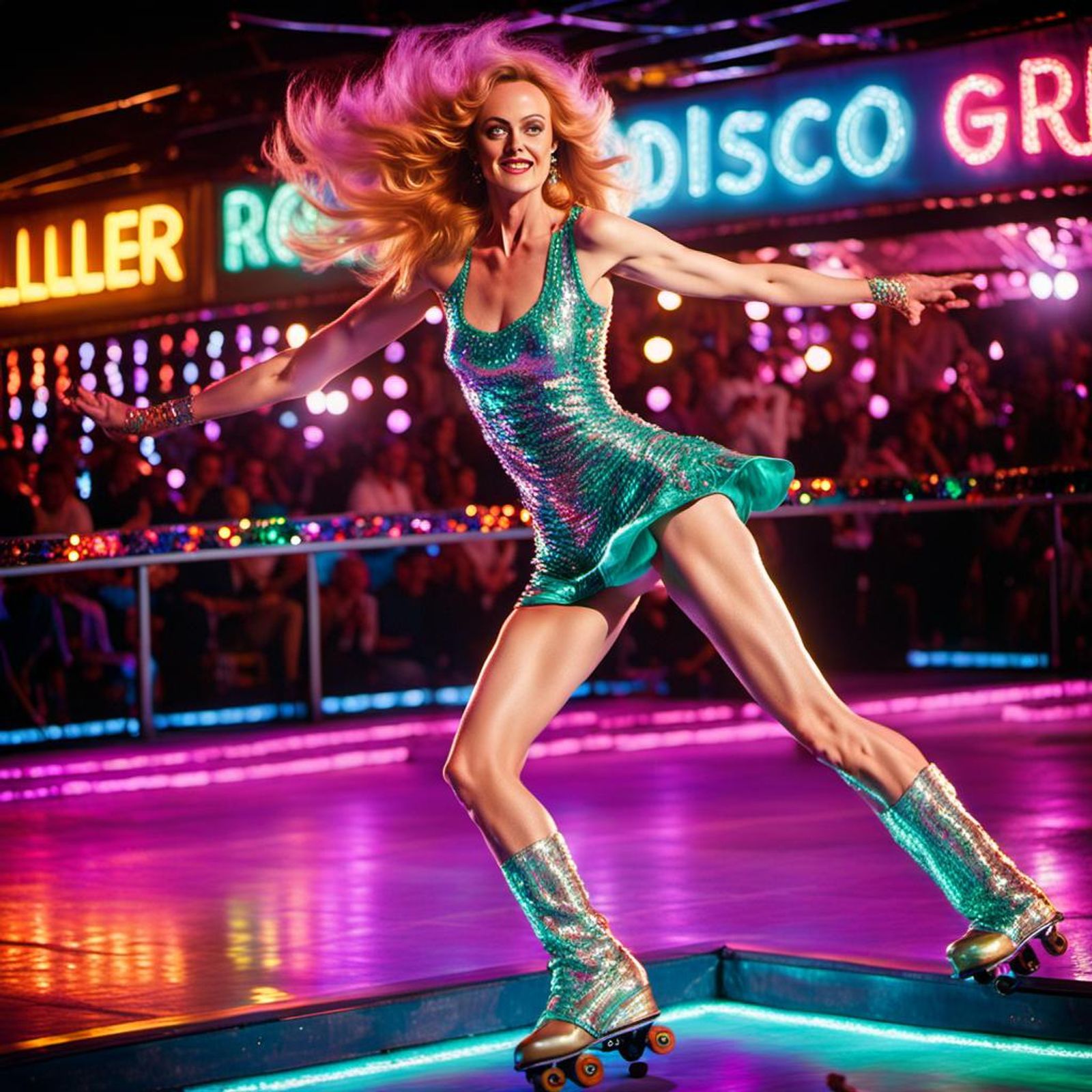 boogie nights roller girl