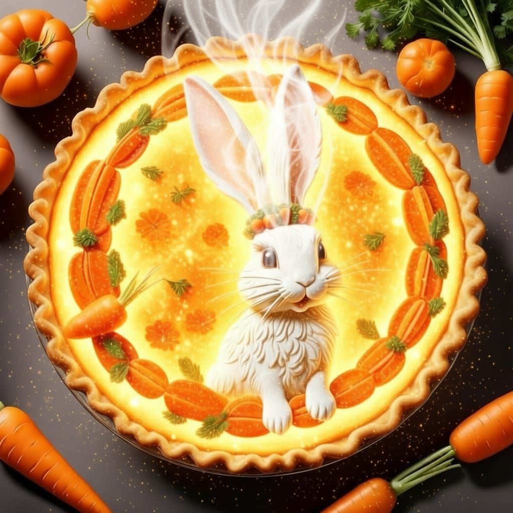 Carrot pie (Crystal Clear XL - Qwen Image Edit Plus)