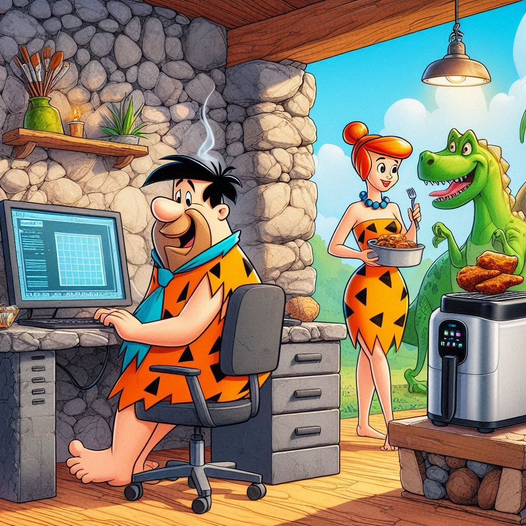 The modern Family Flintstones
