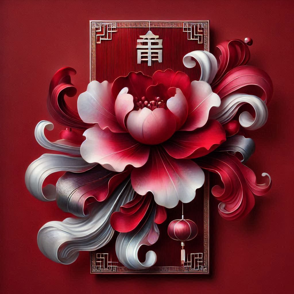 Chinese floral art