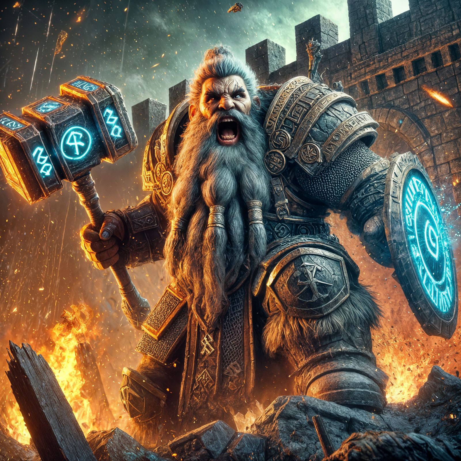 Morrek Stoneshield, Runelord of the Hammerdeep Clans