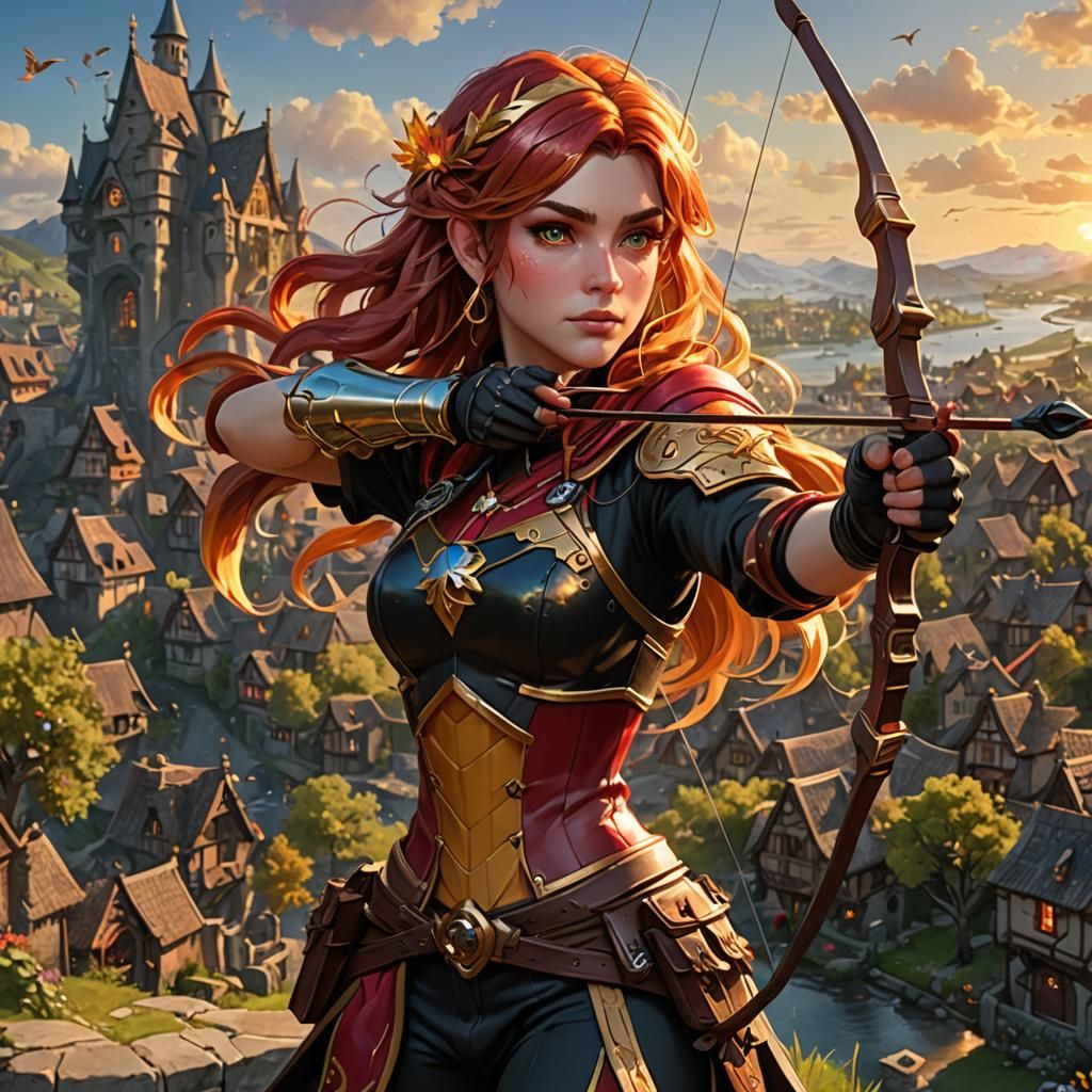 Aiming  by @CatOnFire