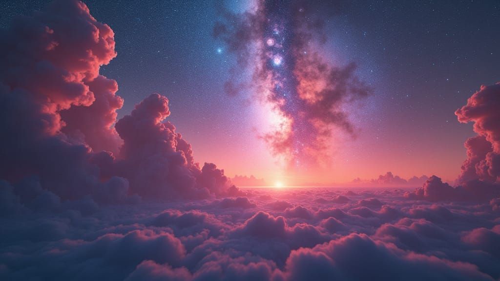 A GALAXY ULTRA HD REALISM 8K RAY TRACED LIGHTS 32K 