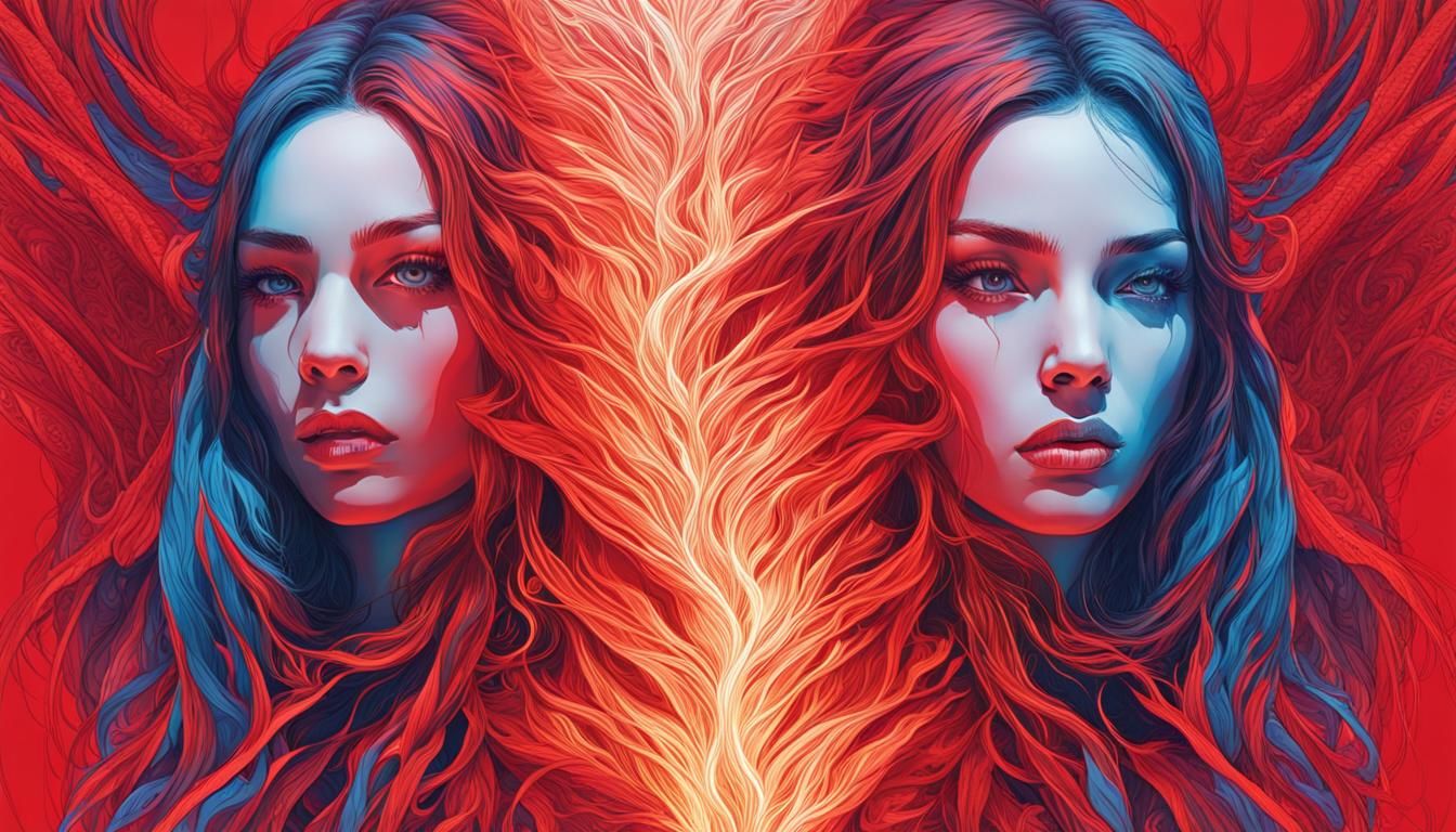 Flames in the Middle