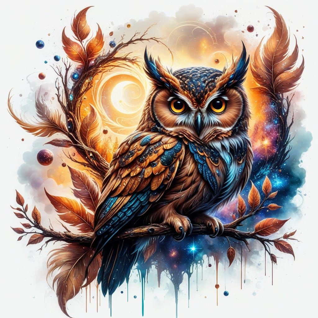 Cosmic Owl 🦉✨