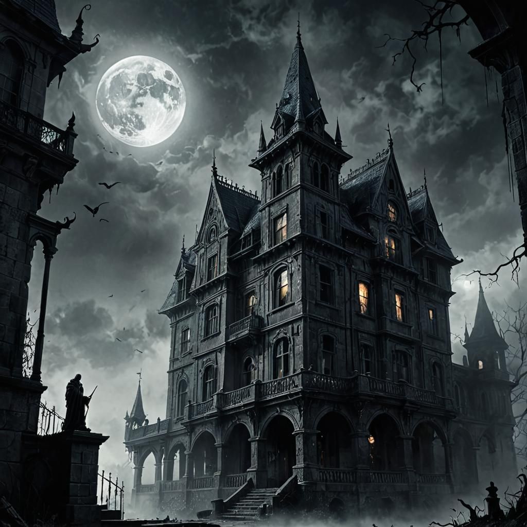 The old manor at the end of the lane  by @Hyperion