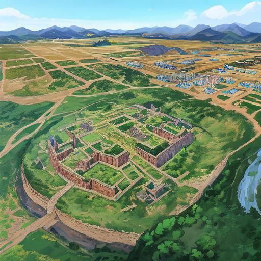 一座古城