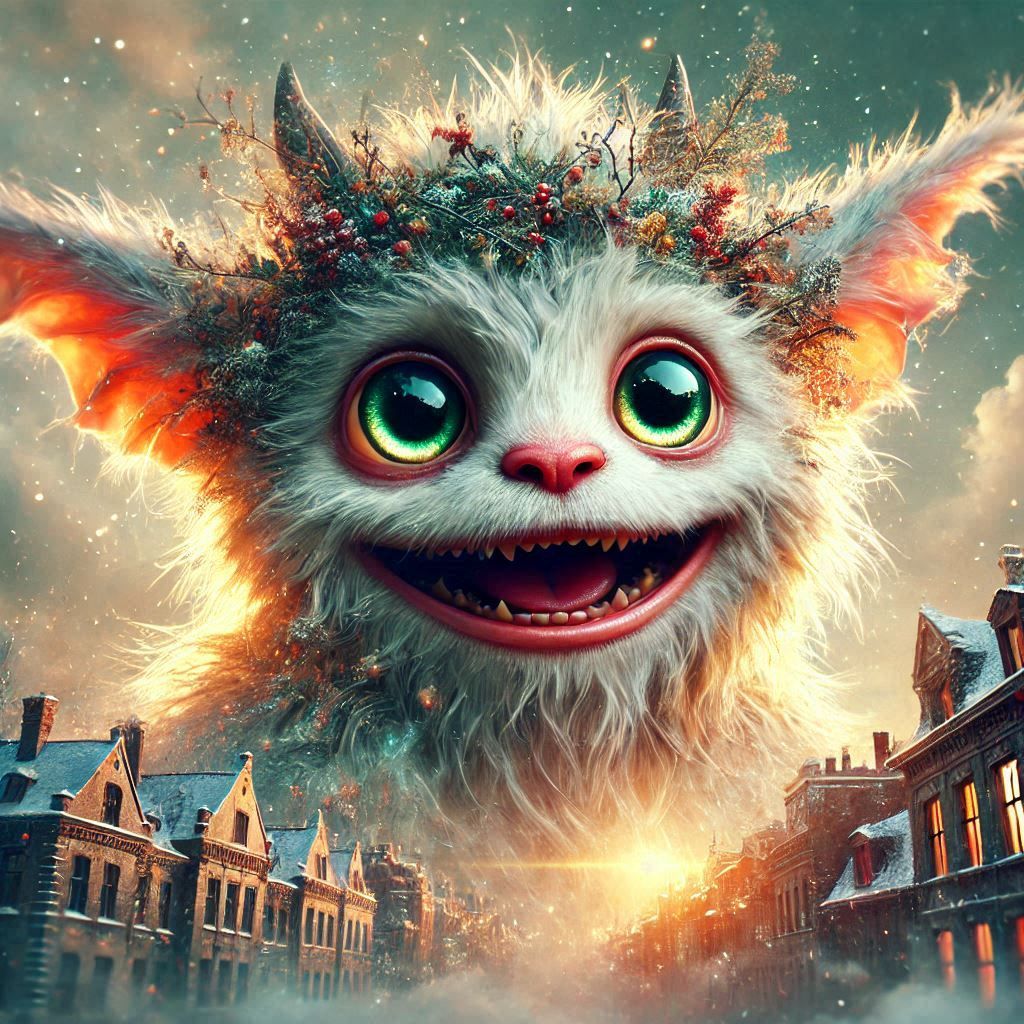 adorable fairy-tale fantasy creature portrait..