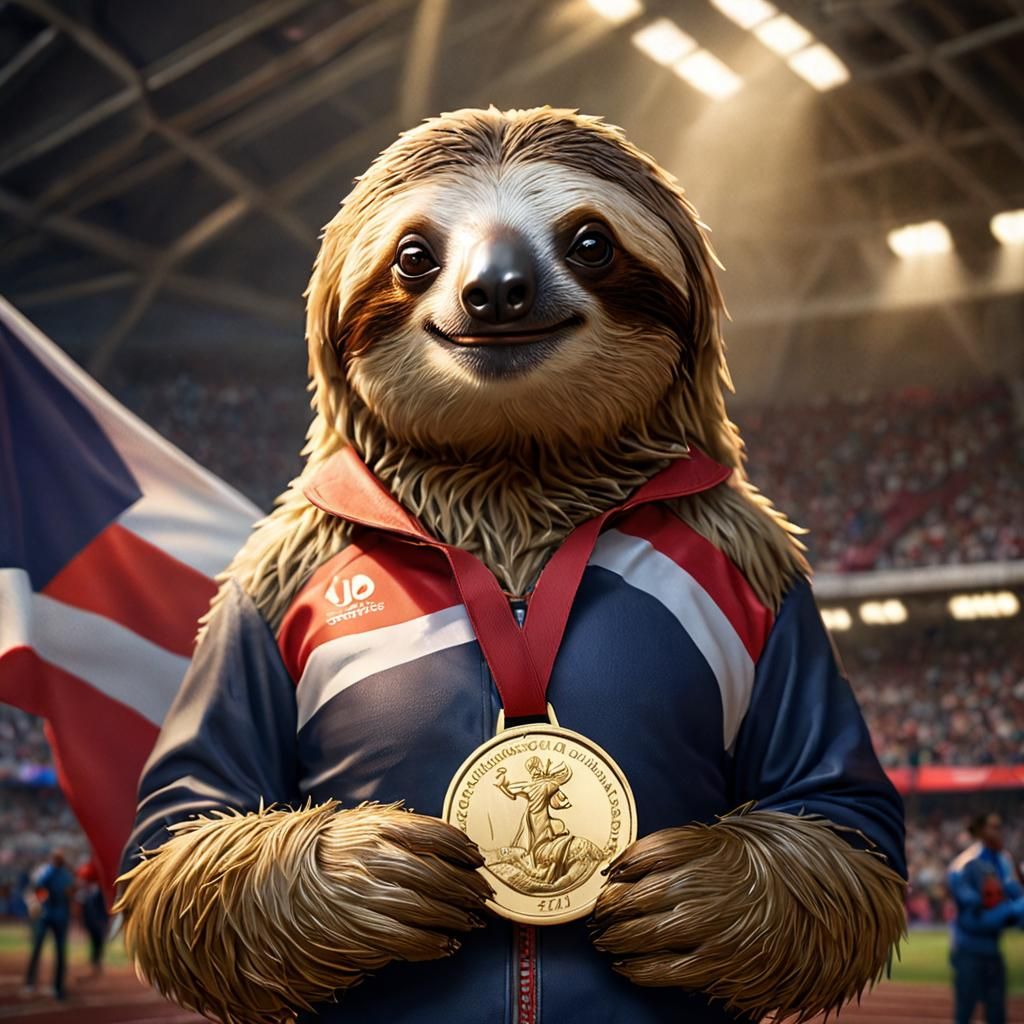 Animal olympics  by @Mrbubu