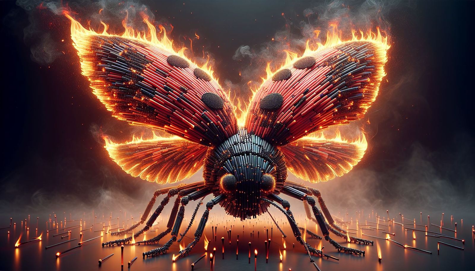 Matchstick Ladybug