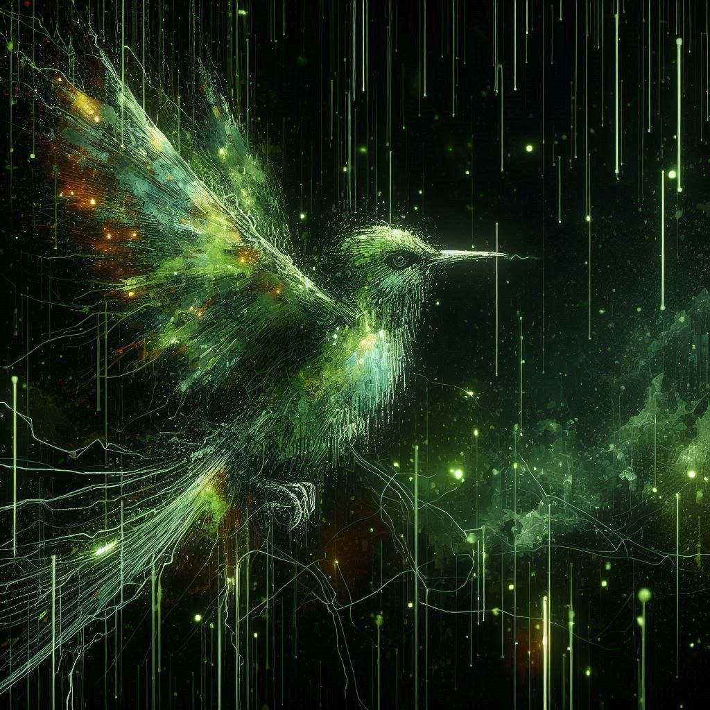 double exposure beautiful fantasy DALL-E 3 portrait landscap...