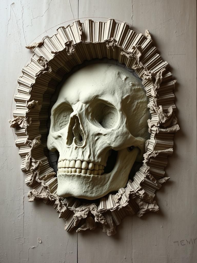 Surrealist Sculpture Inspired by Ernst and Klee