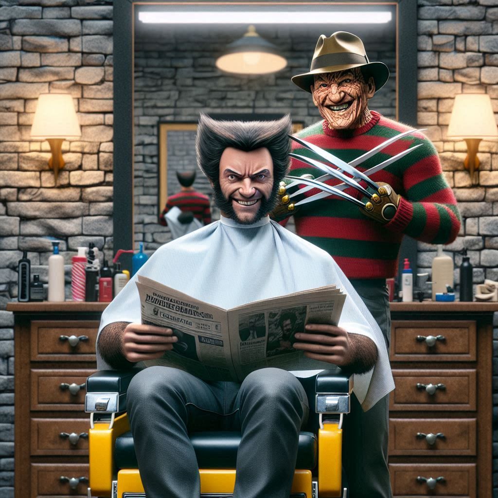 "He thinks he's got knives for hands."