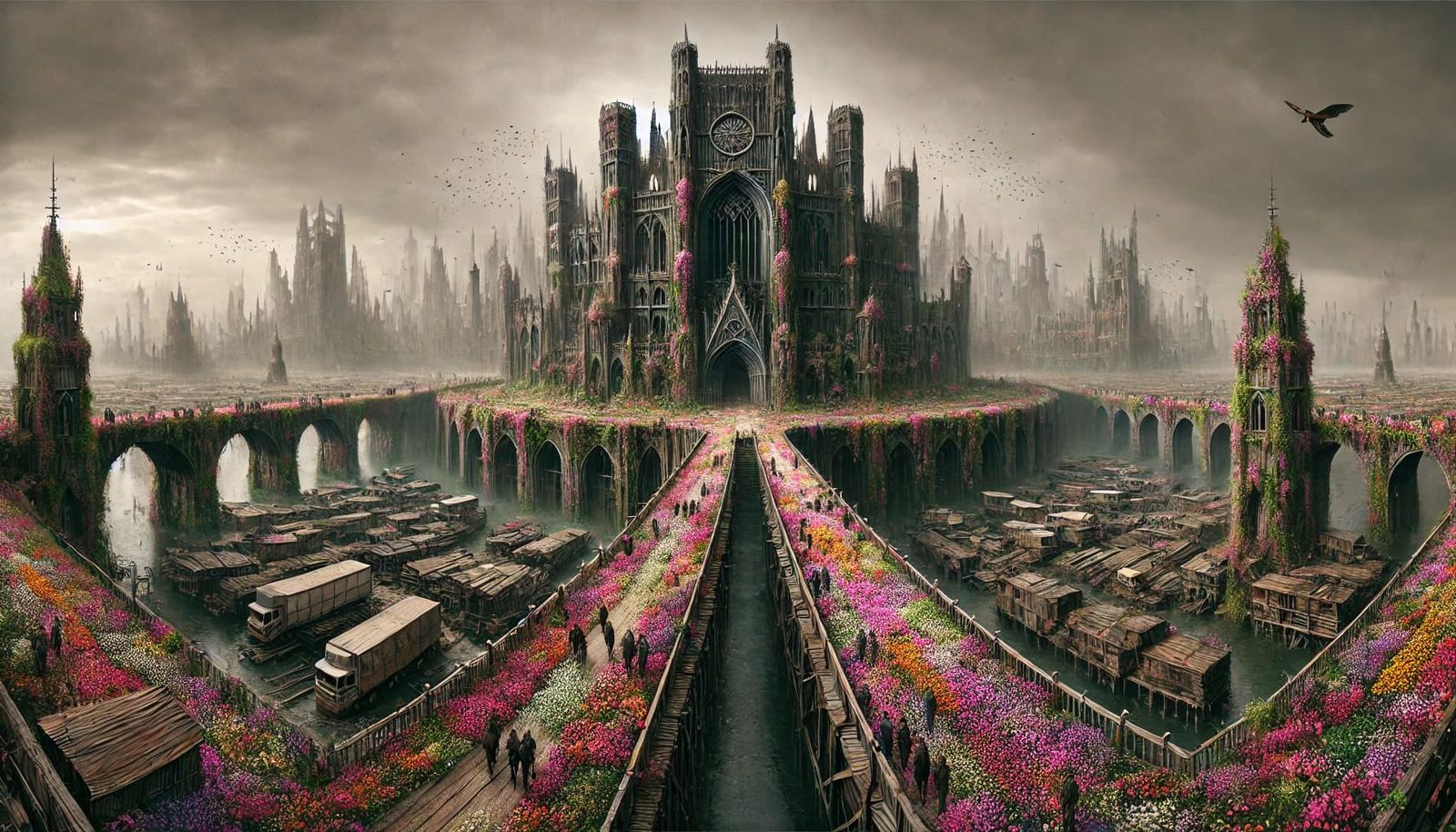 Dystopian florals #3