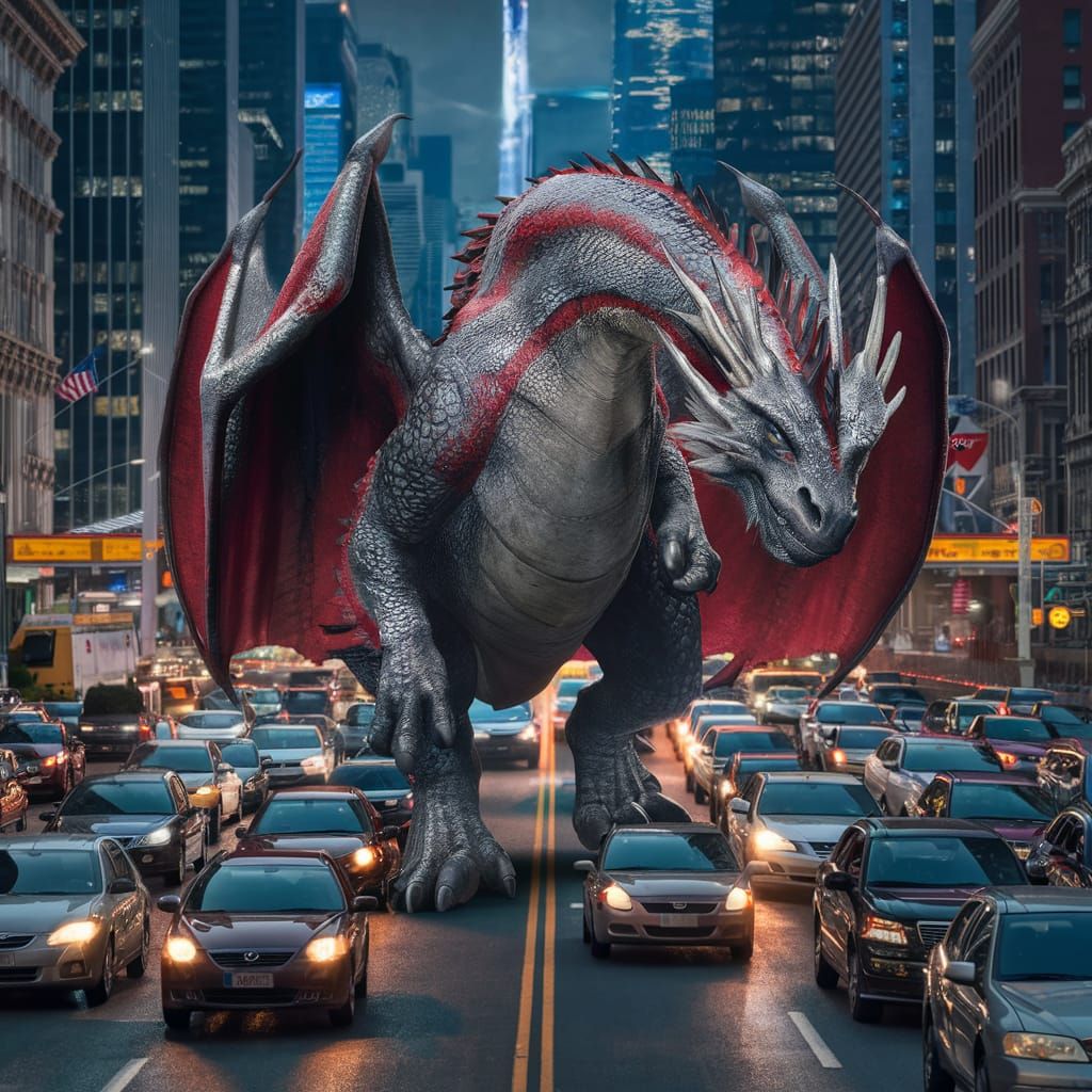 Dragon takes over NYC
