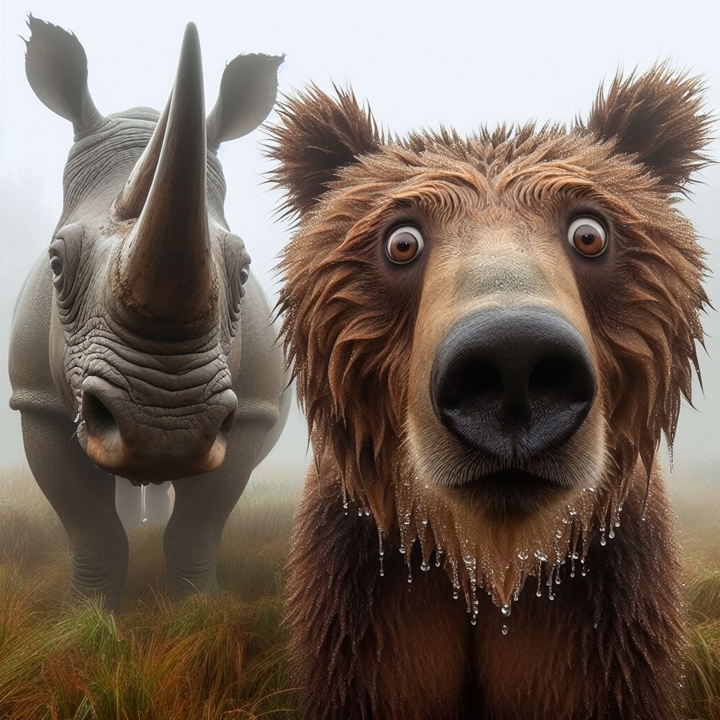 Bear & Rhino