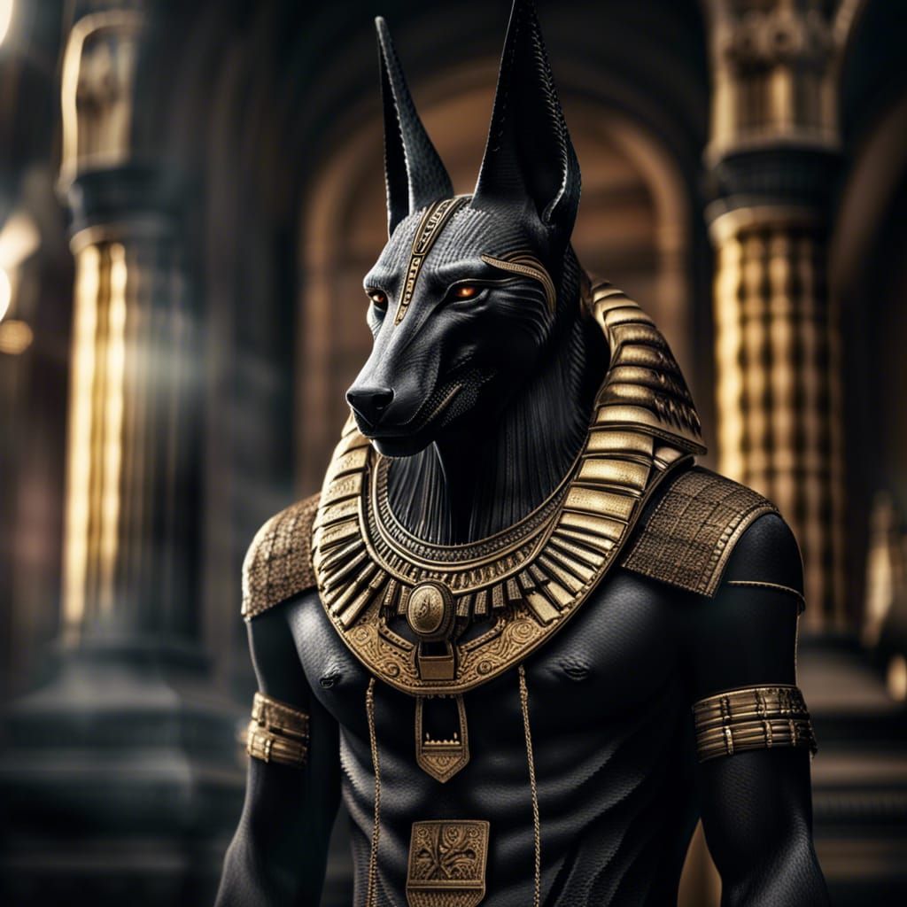 King Anubis , gothic - AI Generated Artwork - NightCafe Creator