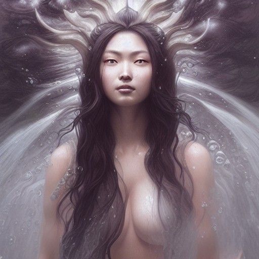 Ancient Japanese goddess of water