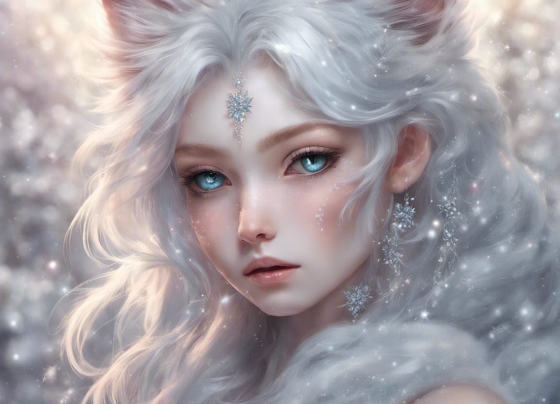 Fantasy Cat Woman - AI Generated Artwork - NightCafe Creator