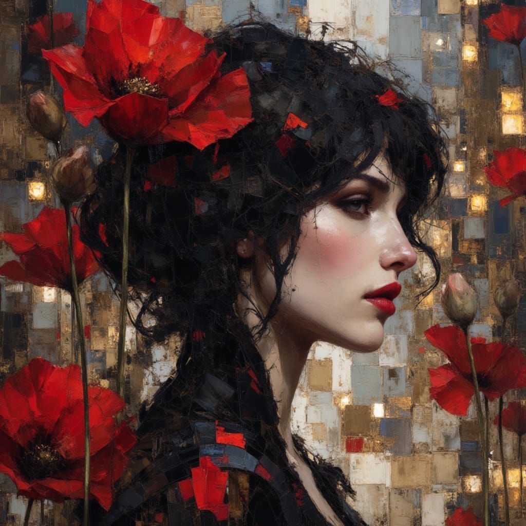 breathtaking beauty, realistic, detailed  background, Royo, Bagshaw, Chevrier, Lou Xaz, Ferri, Kaluta, Minguez <lora:Earth and rose:1.0>