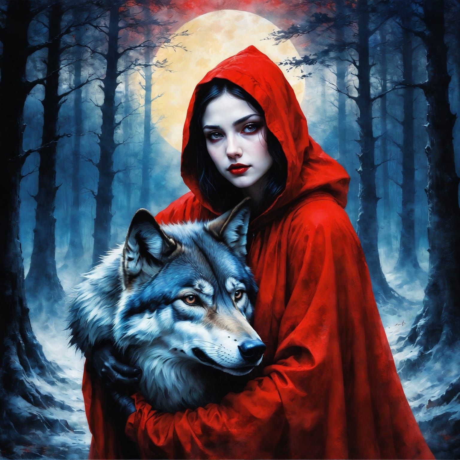 Red Riding Hood - AI Generated Artwork - NightCafe Creator