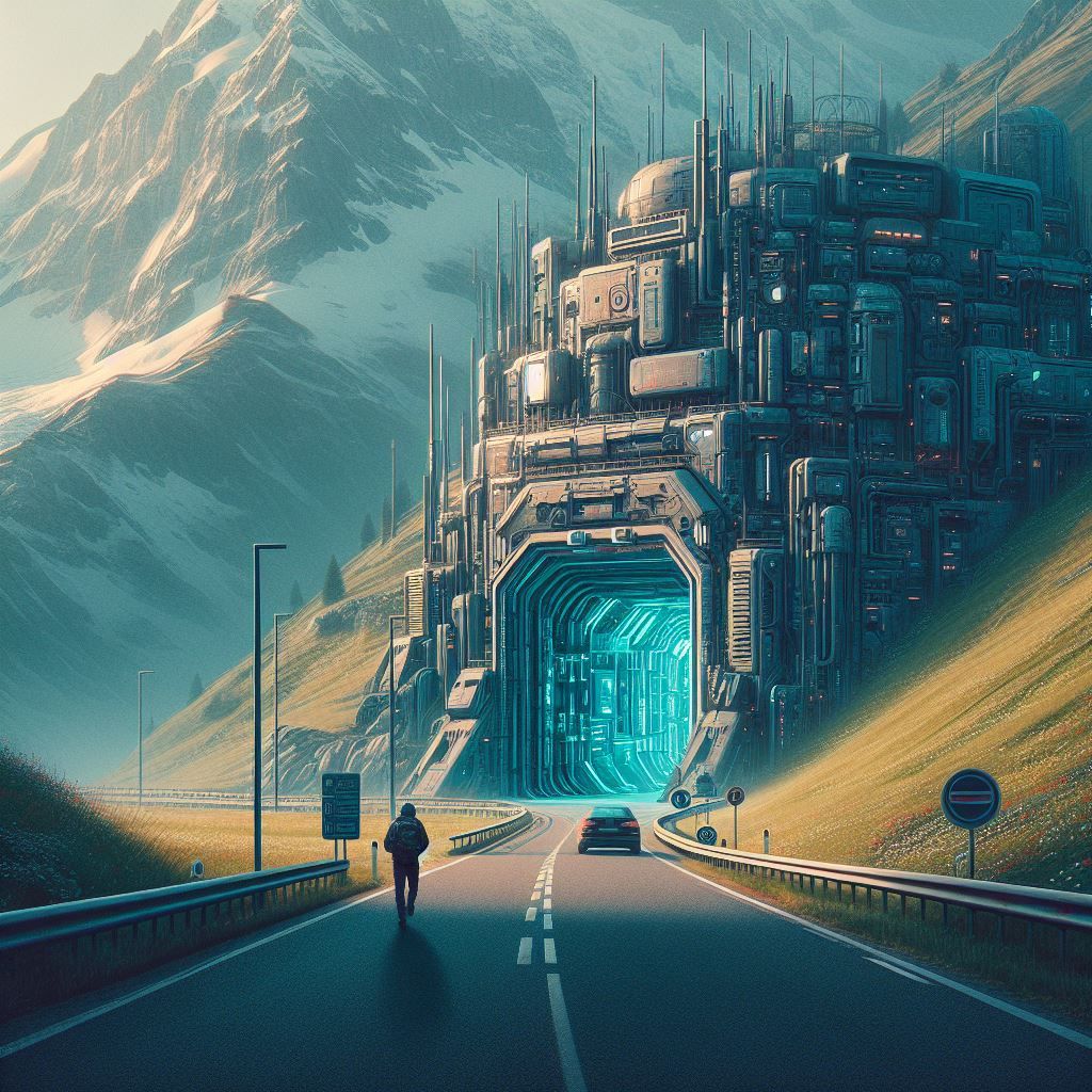 Cyberpunk mountain bunker 44-47