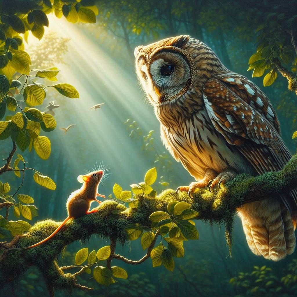 Owl and Mouse