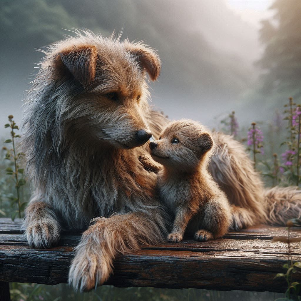 With My Mom🐶🐶👍