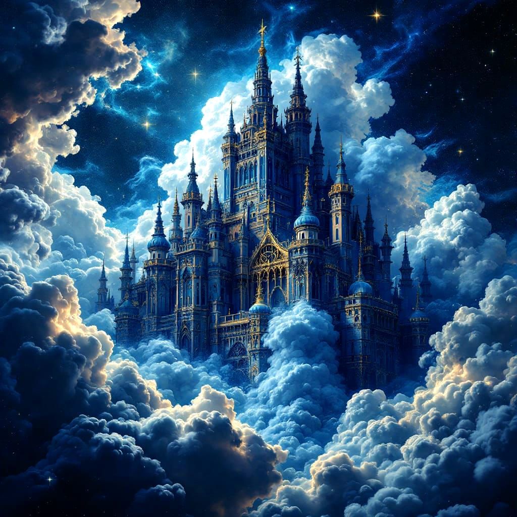 Kingdom of the Clouds  by @lawrencelot