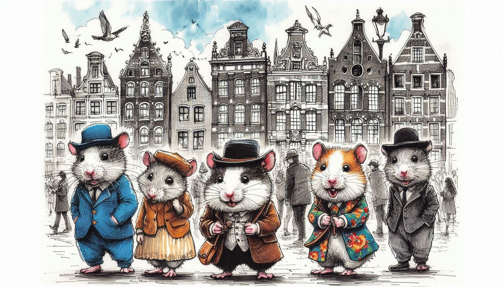 Postcard from Hamsterdam
