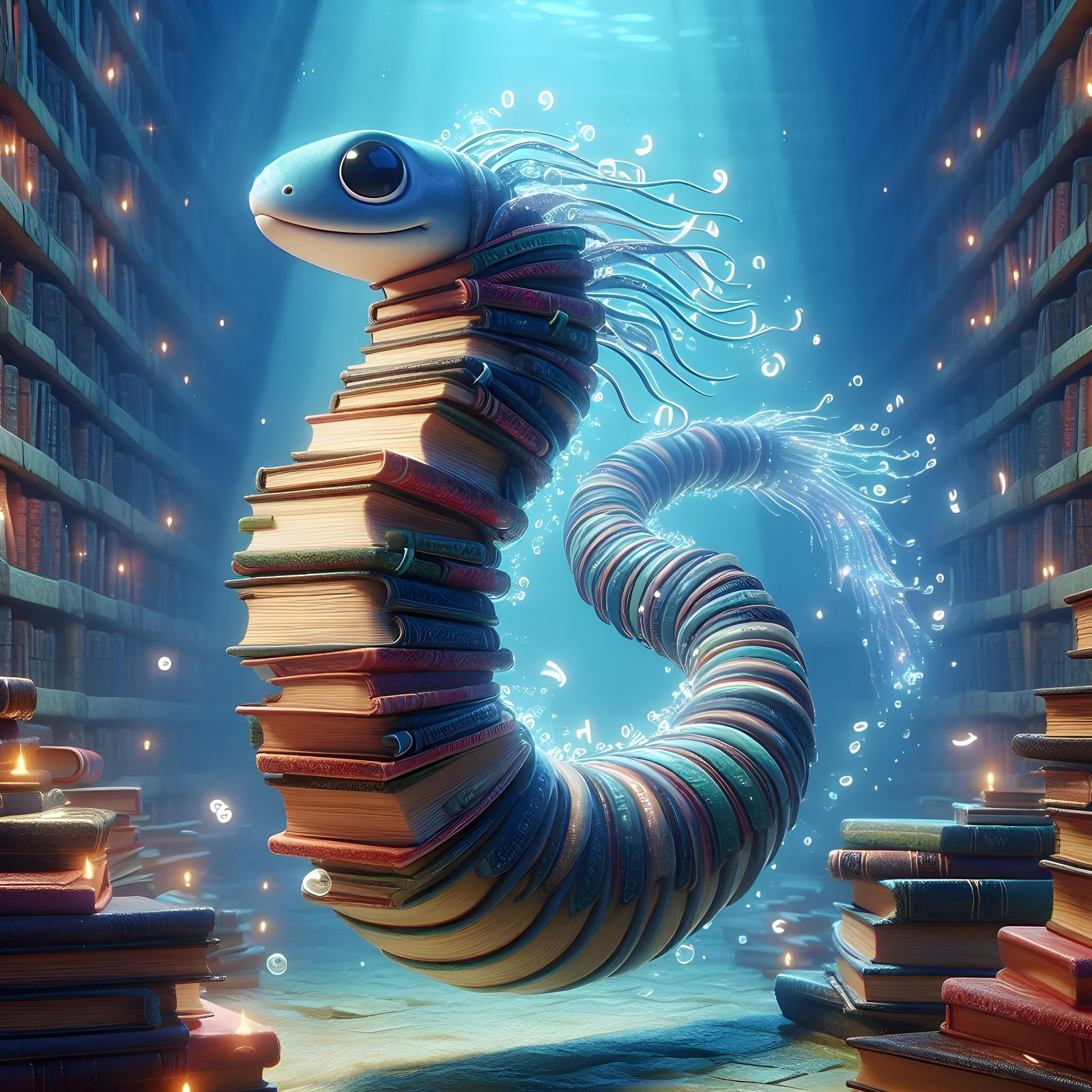 Bookworm (Book+Worm): Eeluminated Tales