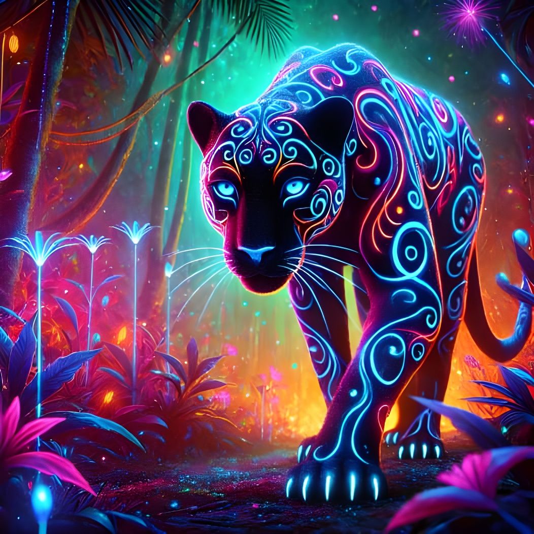 Neon Panther