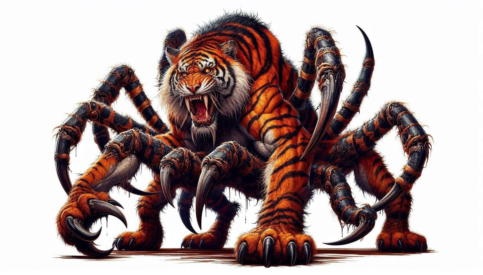 Tiger & Tarantula Hybrid