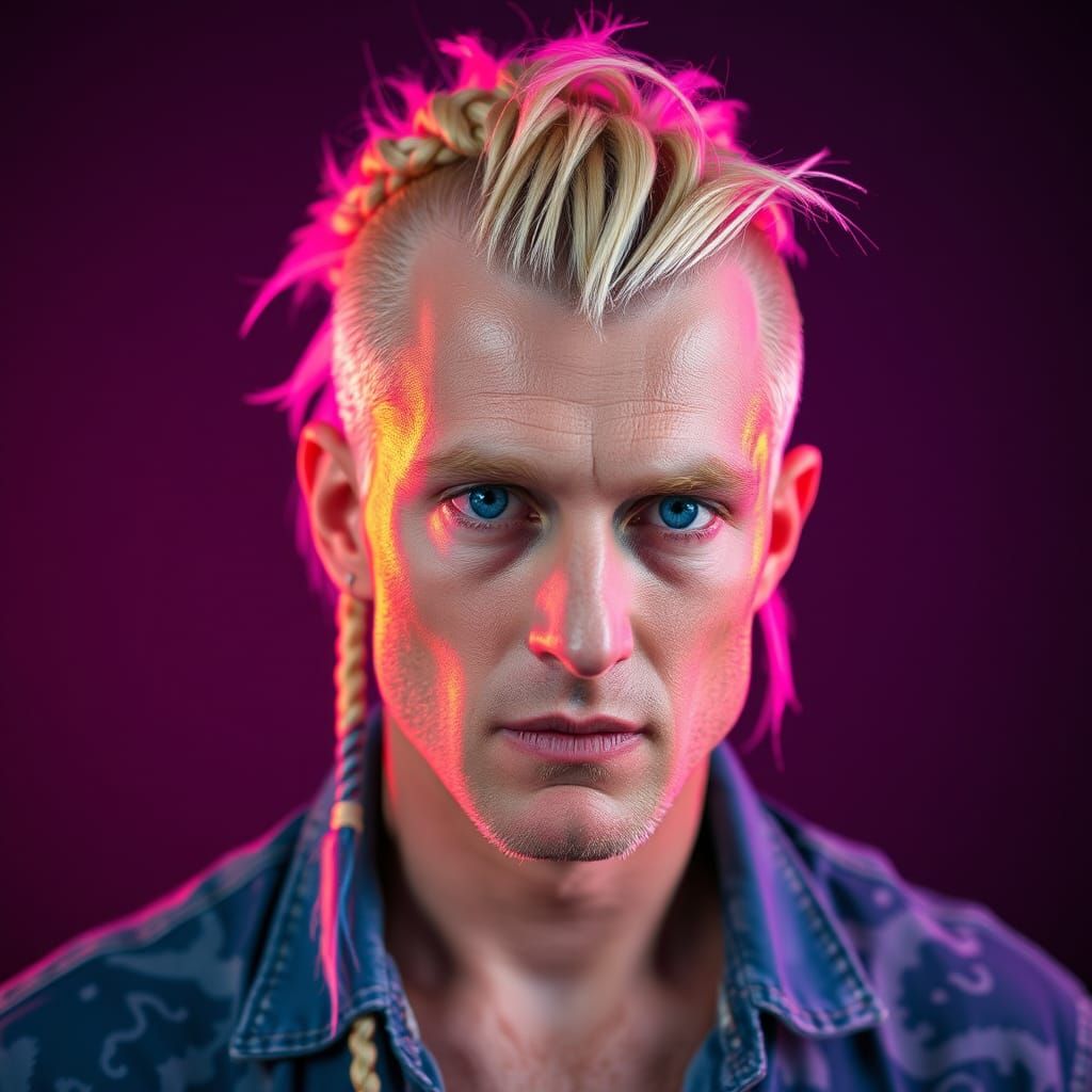 blond hair / blue eyes #237